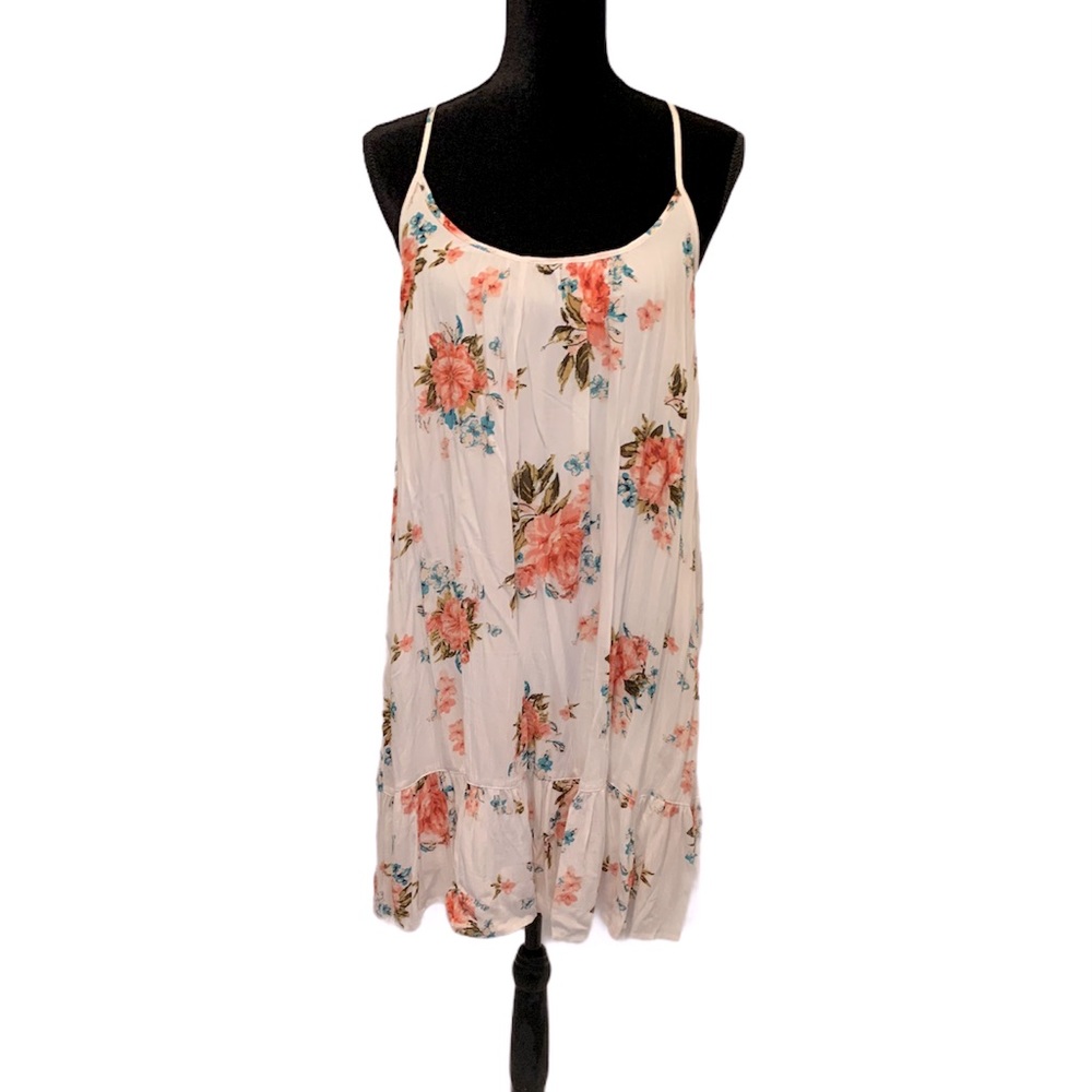 Be Cool - White Floral Mini Dress NWT